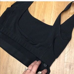 Lululemon double layer sports bra